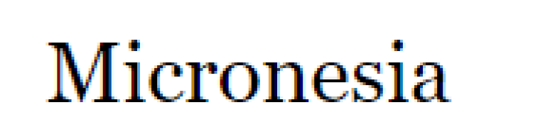 Wikipedia: Micronesia