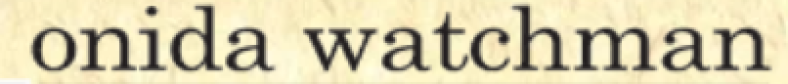 Onida Onida Watchman